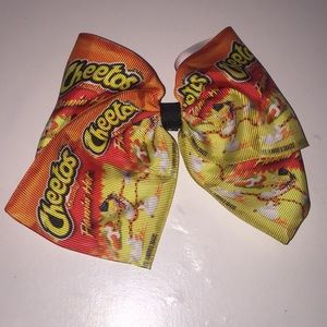 Hot Cheetos hair bow
